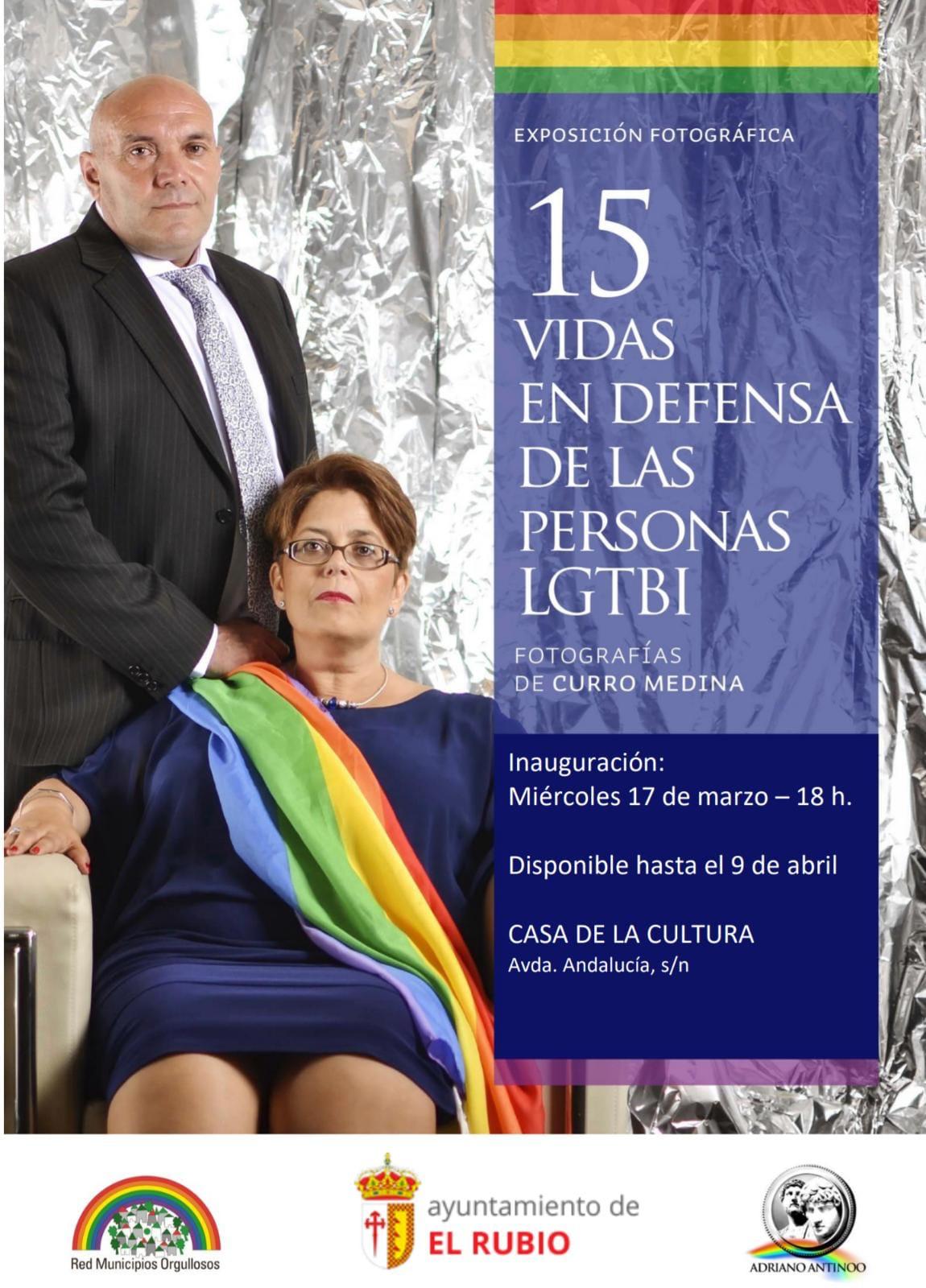 Exposición fotográfica 15 VIDAS EN DEFENSA DE LAS PERSONAS LGTBI