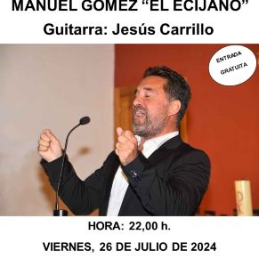 1.-2024.-MANUEL GÓMEZ EL ECIJANO 26 JULIO 2024