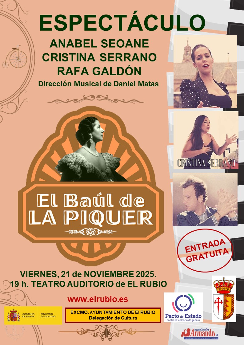 1.-CARTEL ESPECTÁCULO EL BAÚL DE LA PIQUER