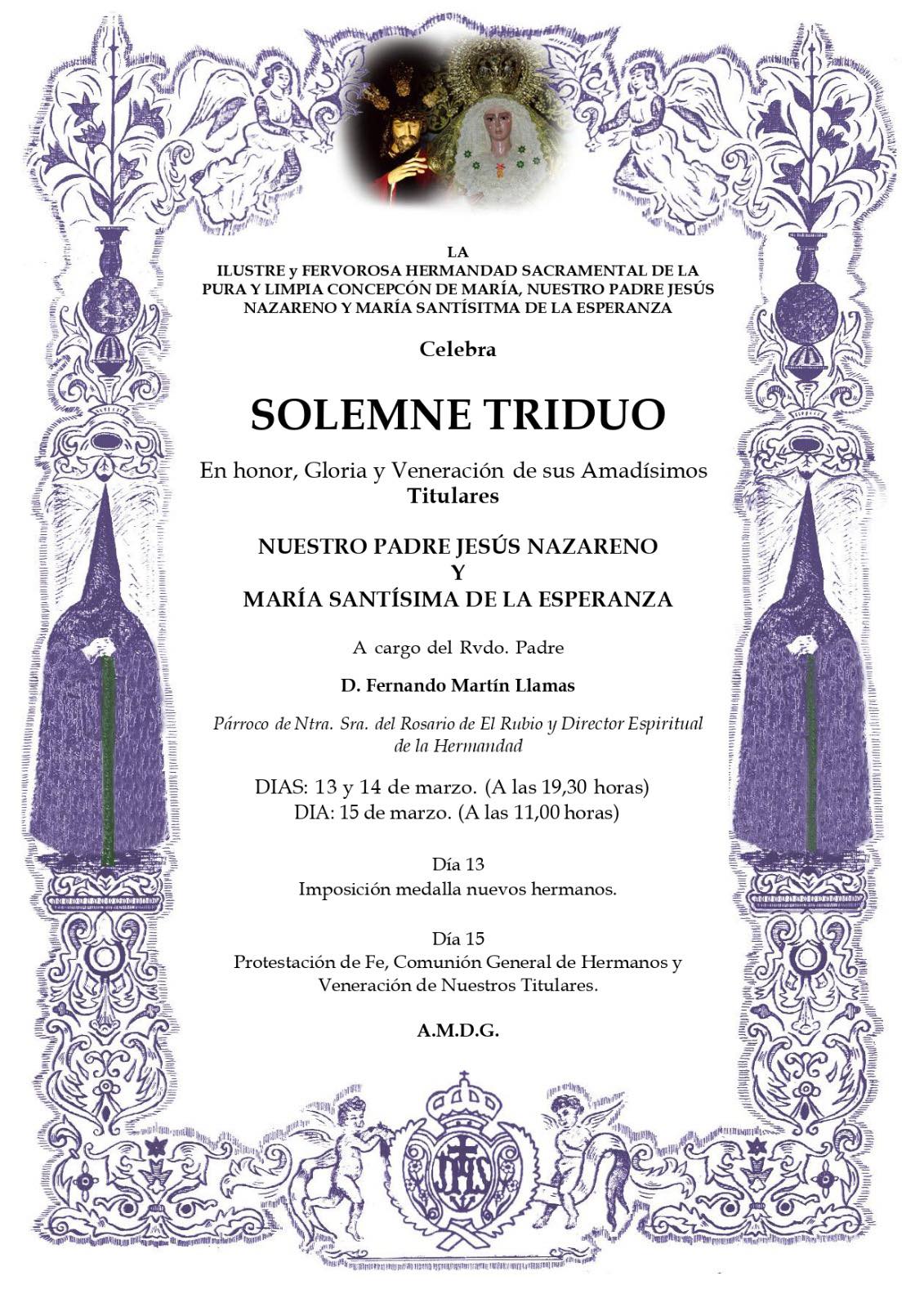 14.-TRIDUO DE JESÚS