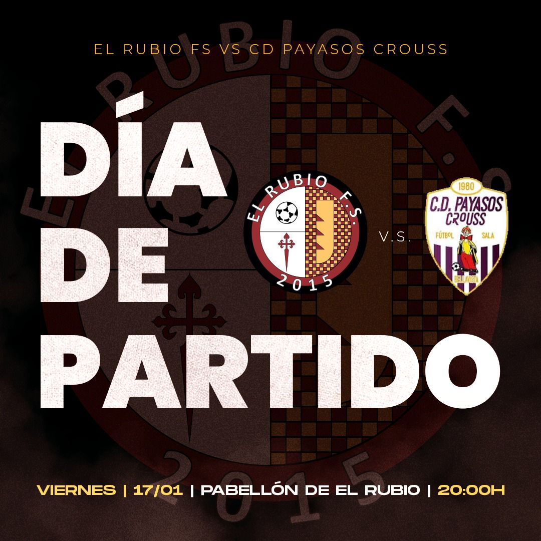 F S HOY VIERNES 17 DE ENERO DÍA DE PARTIDO