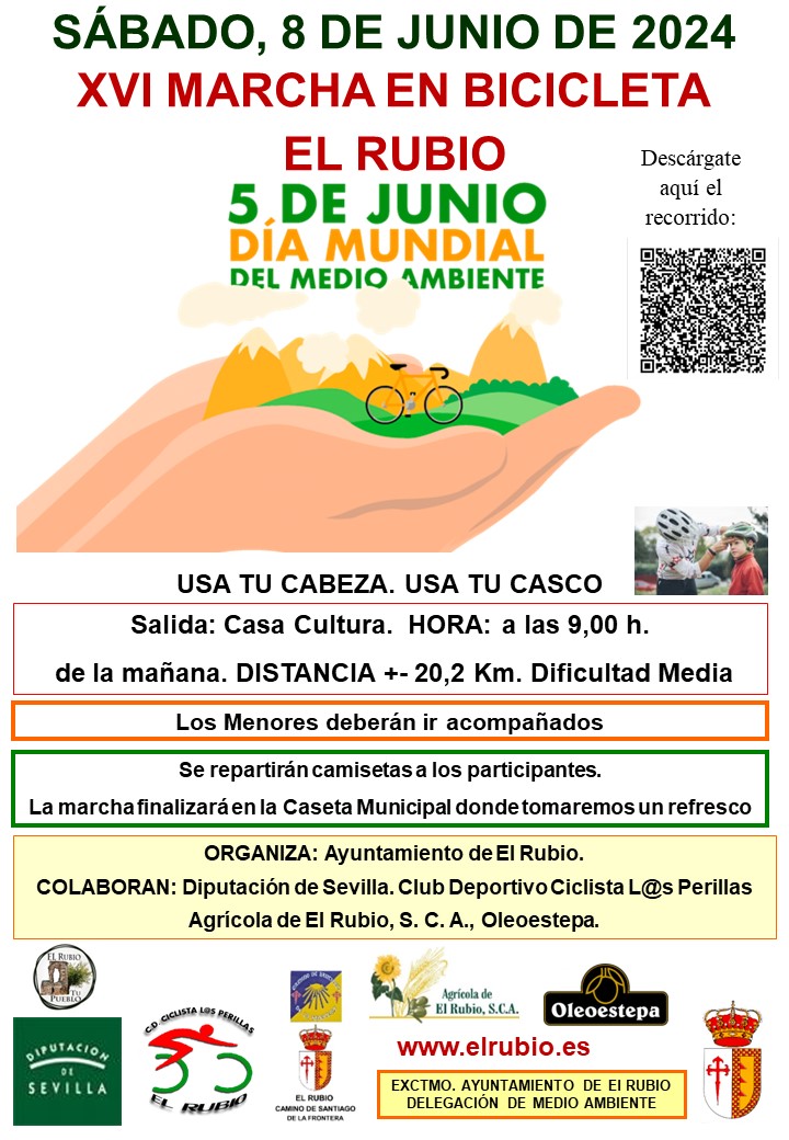 0.-2024 CARTEL MARCHA EN BICICLETA 8 JUNIO 2024