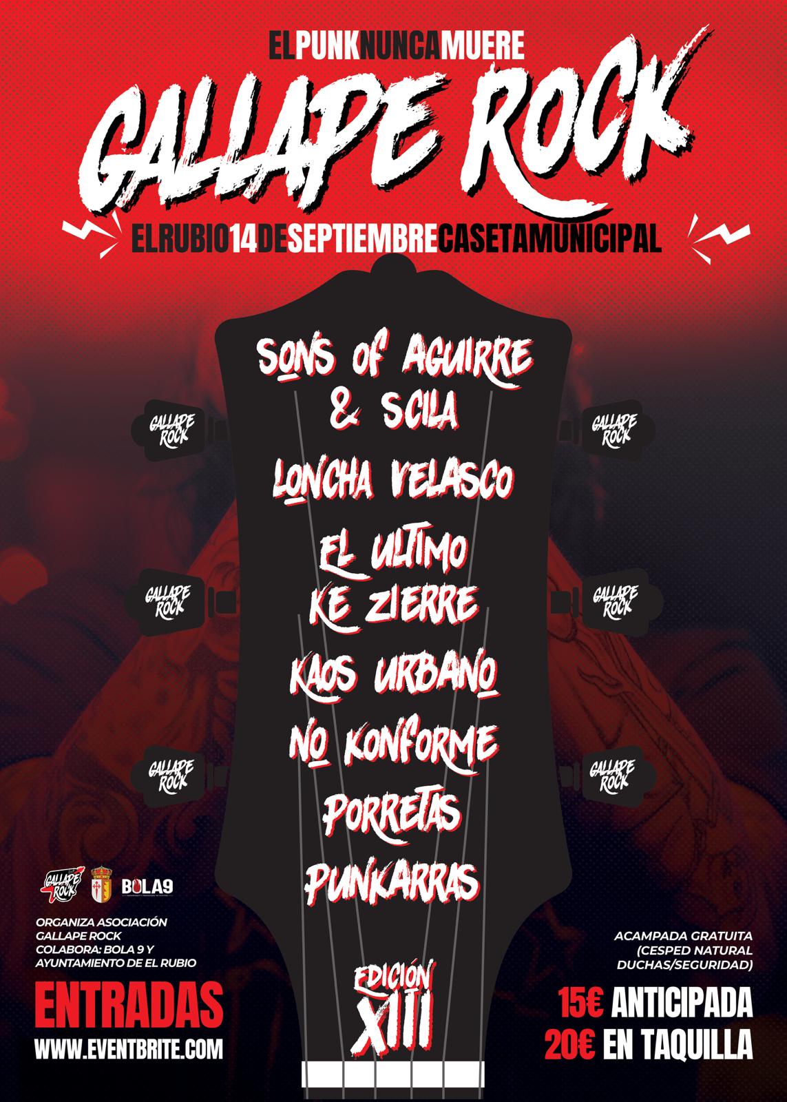 0.-CARTEL GALLAPE ROCK 14 SEPTIEMBRE 2024