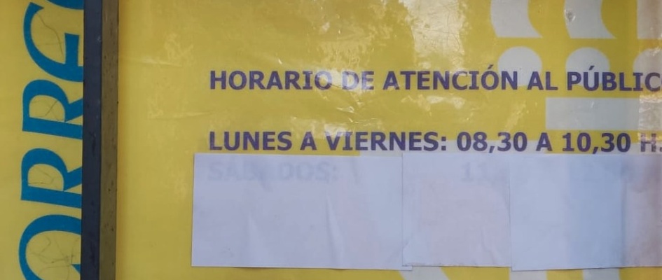 1.-CAMBIO DE LOCALIZACIÓN DE LA OFICINA DE CORREOS DE EL RUBIO