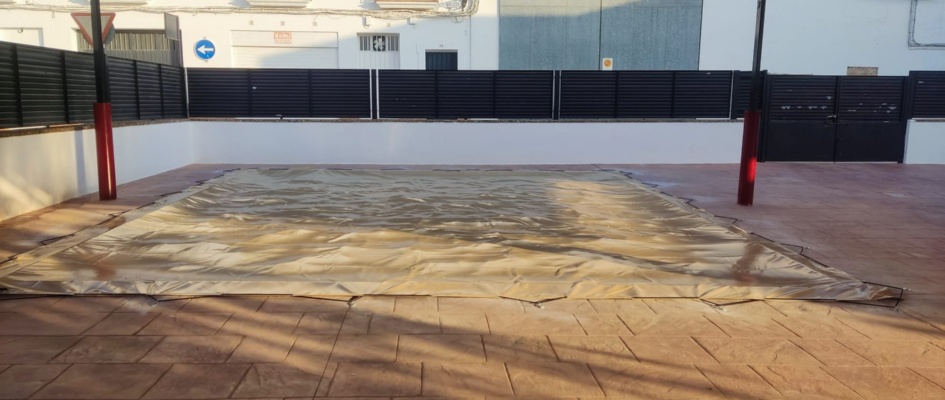 1.-RENOVACIÓN DE LOS ARENEROS DEL COLEGIO