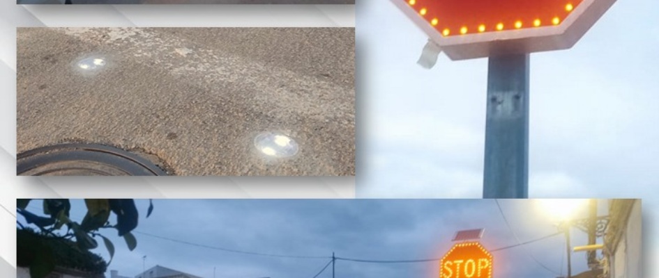 1.-SE REFUERZA LA SEGURIDAD EN TRES CRUCES DE LA LOCALIDAD