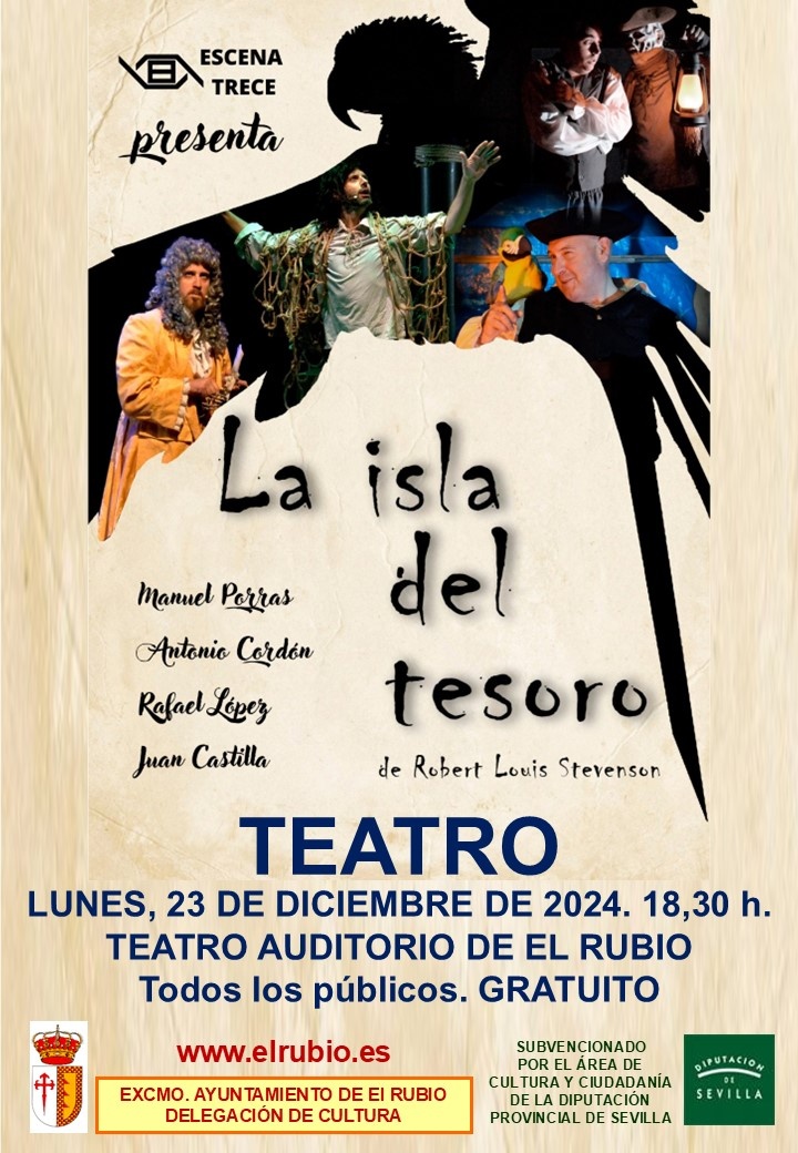 1.-TEATRO. LA ISLA DEL TESORO 23 DICIEMBRE 2024