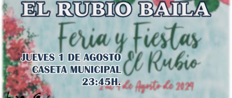 2.-FERIA, JUEVES, 1 DE AGOSTO DE 2024