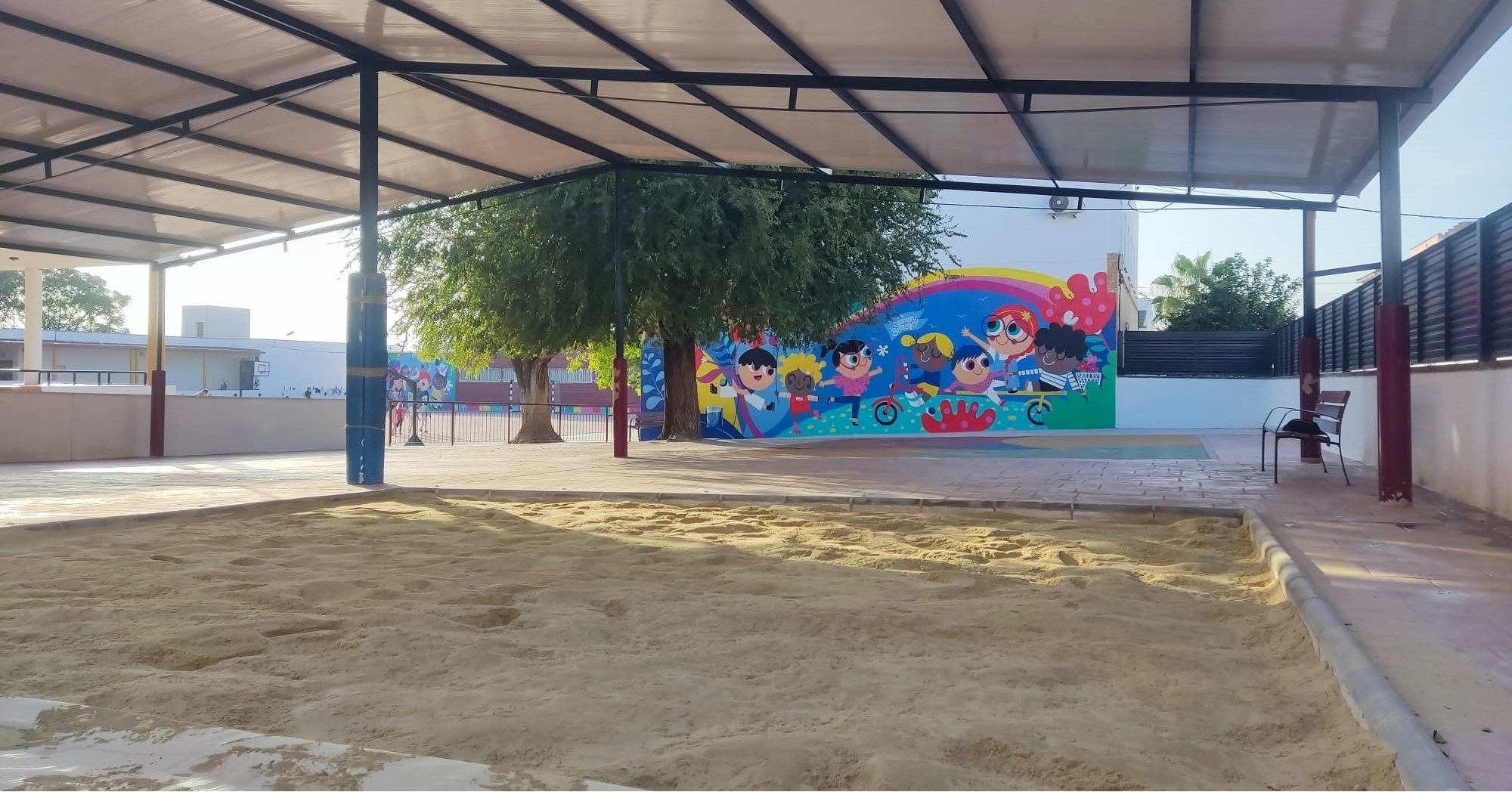 2.-RENOVACIÓN DE LOS ARENEROS DEL COLEGIO