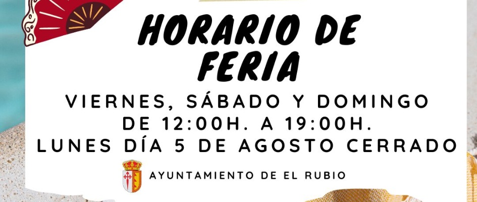 8.-FERIA, JUEVES, 1 DE AGOSTO DE 2024