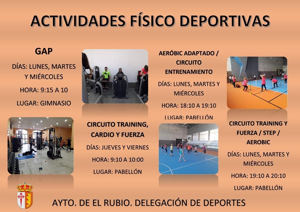 ACTIVIDADES FISICO DEPORTIVAS 2019