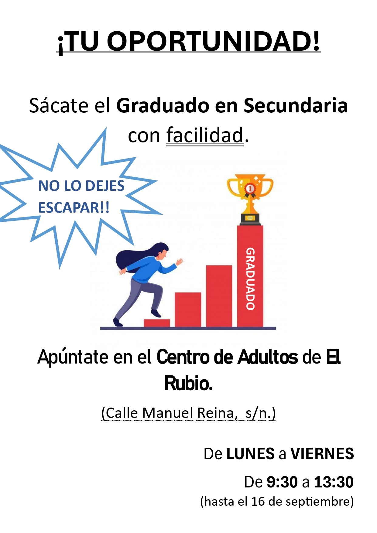 CENTRO DE ADULTOS DE EL RUBIO