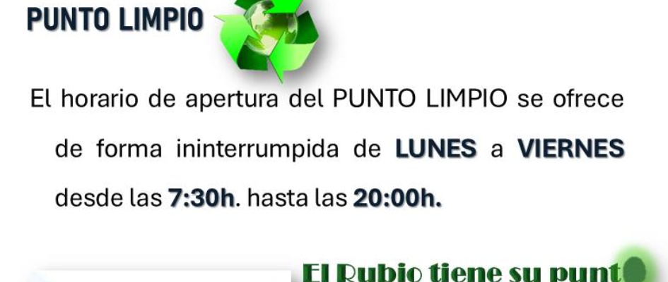 EL PUNTO LIMPIO DE EL RUBIO