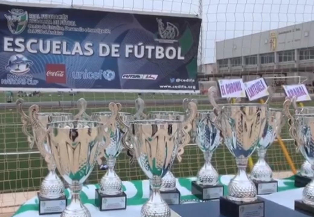 Exhibición Danone Nations Cup celebrado en El Rubio