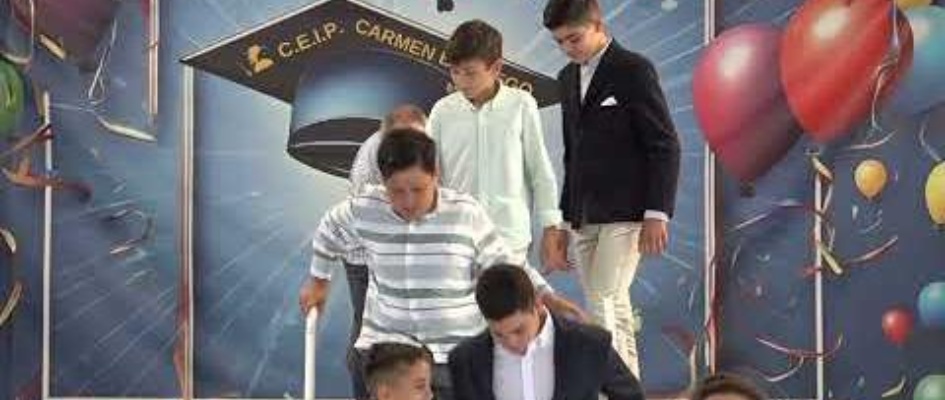 Graduacion alumnos de Sexto del CEIP Carmen Borrego