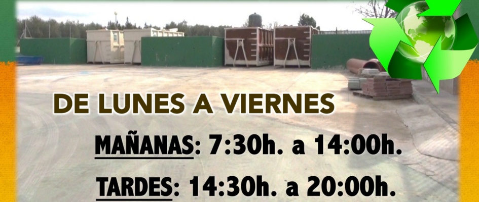 HORARIO DEL PUNTO LIMPIO