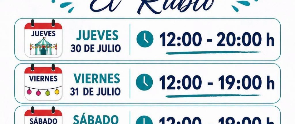 HORARIOS DE PISCINA