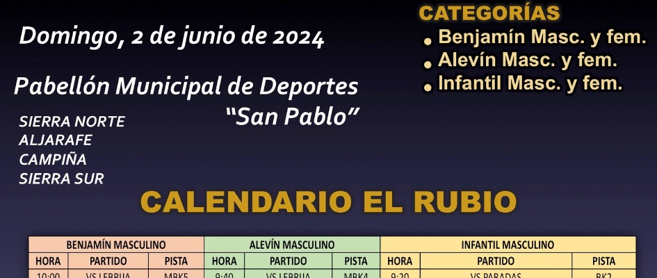 II TORNEO DE BALONCESTO DÍA DE LA PROVINCIA