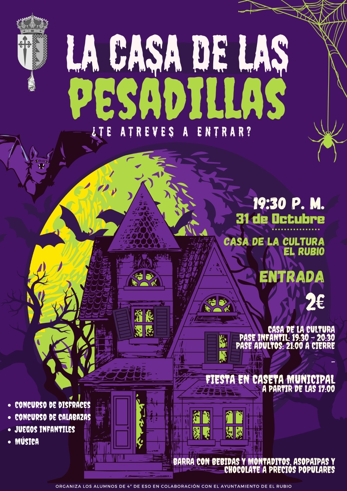 LA CASA DE LAS PESADILLAS 31 OCTUBRE 2024