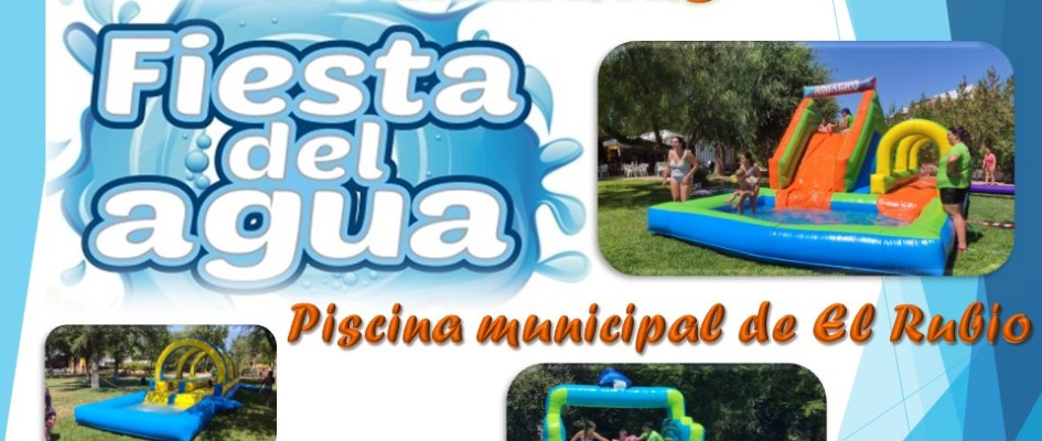 LA FERIA DE EL RUBIO 2025 COMIENZA CON LA FIESTA DEL AGUA DEL DÍA DEL NIÑ@