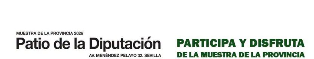 PATIO DE LA DIPUTACIÓN DE SEVILLA. PARTICIPA EN LA MUESTRA DE LA PROVINCIA DE SEVILLA