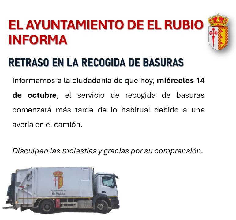 RETRASO EN LA RECOGIDA DE BASURAS
