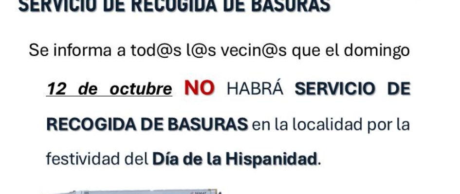 Servicio de recogida de basuras