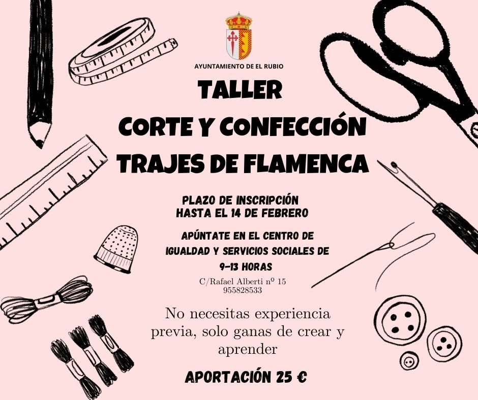 TALLER DE CORTE Y CONFECCIÓN DE TRAJES DE FLAMENCA