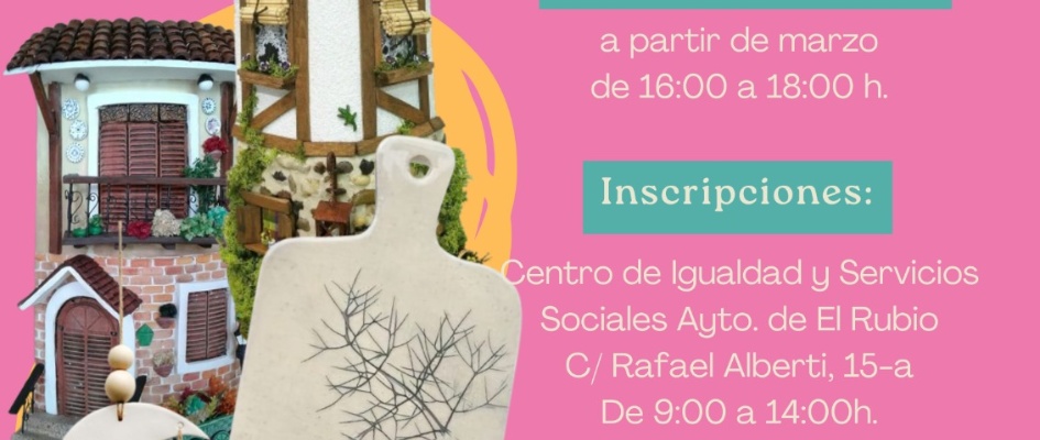 TALLER DE MANUALIDADES CON PASTA DE MODELAR