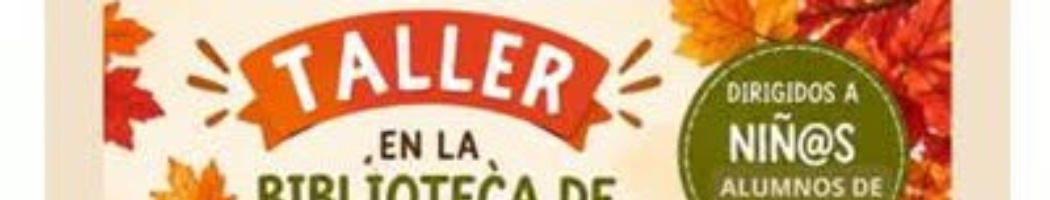 TALLER DE MANUALIDADES EN LA BIBLIOTECA