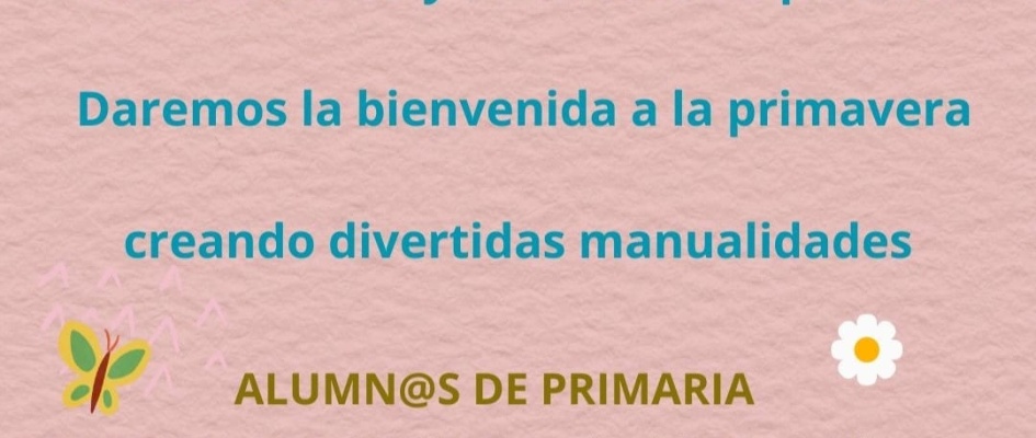 TALLER DE PRIMAVERA EN LA BIBLIOTECA MUNICIPAL DE EL RUBIO